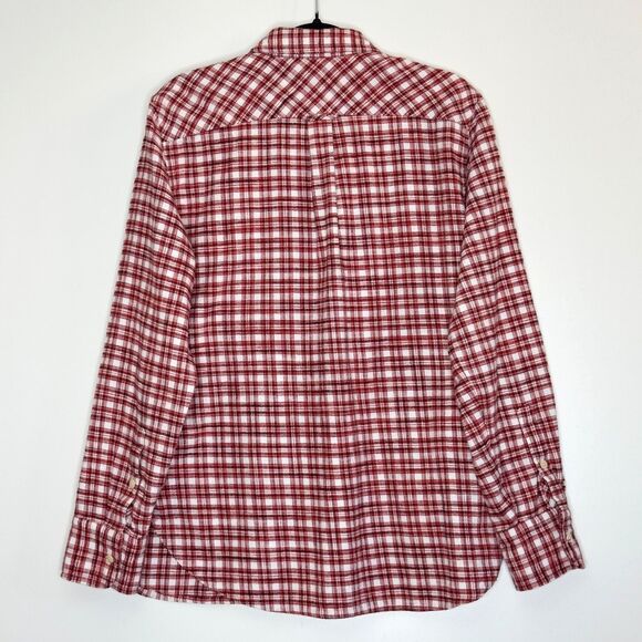 J. Crew 2023 Classic-fit Flannel Shirt Tartan Plaid Women's Size 6 - Picture 7 of 8